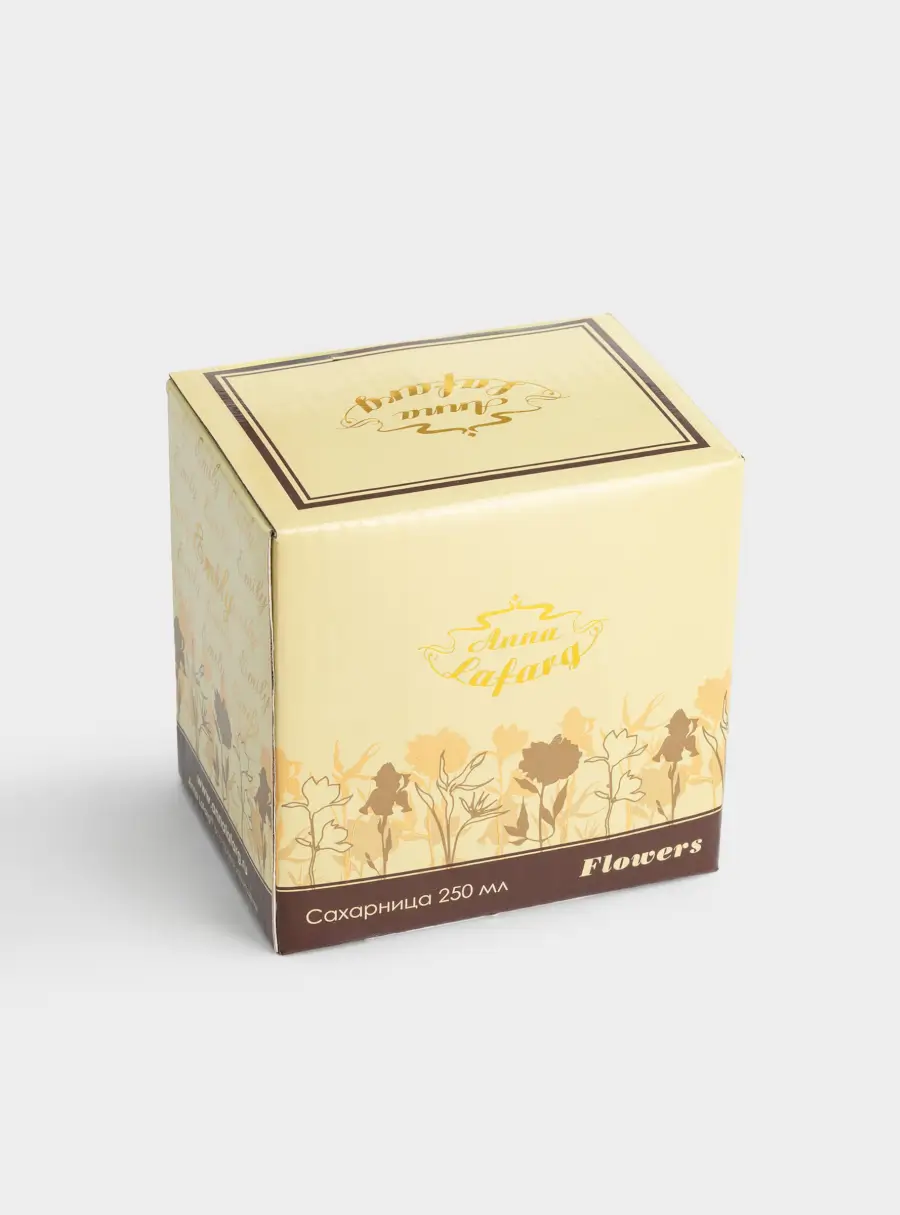 Сахарница, 9х9 см, 0,25 л, фарфор F, Iris, image-7