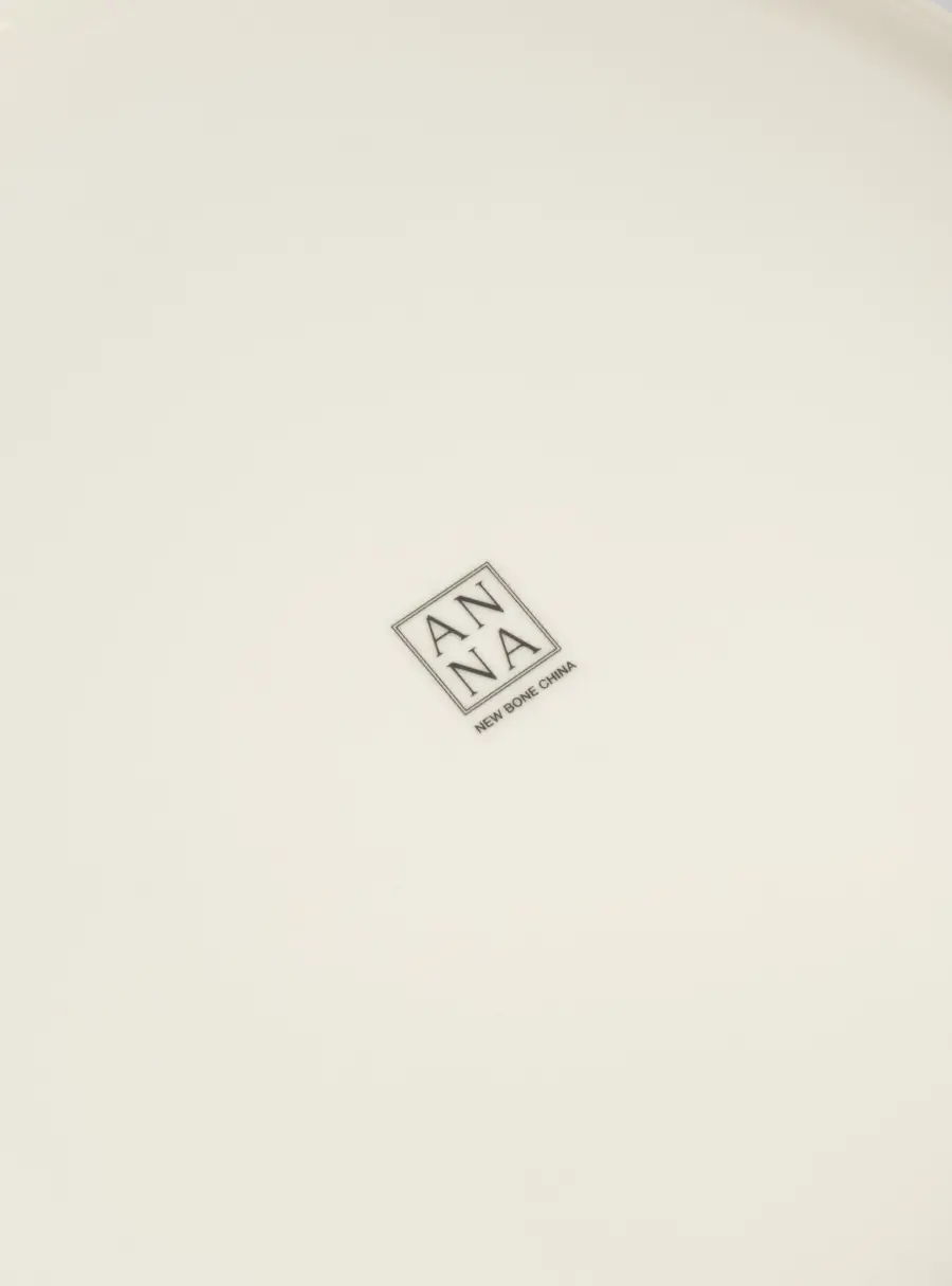 Блюдо, 23х7 см, с бортами, фарфор N, молочное, Полевые цветы, Flower melody, image-4