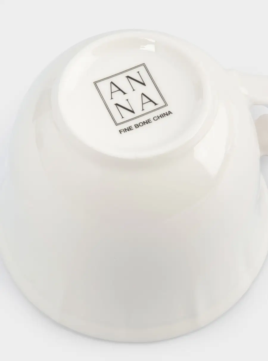 Кружка, 350 мл, 2 шт, фарфор F, белая, с серебристым кантом, Dynasty, image-7