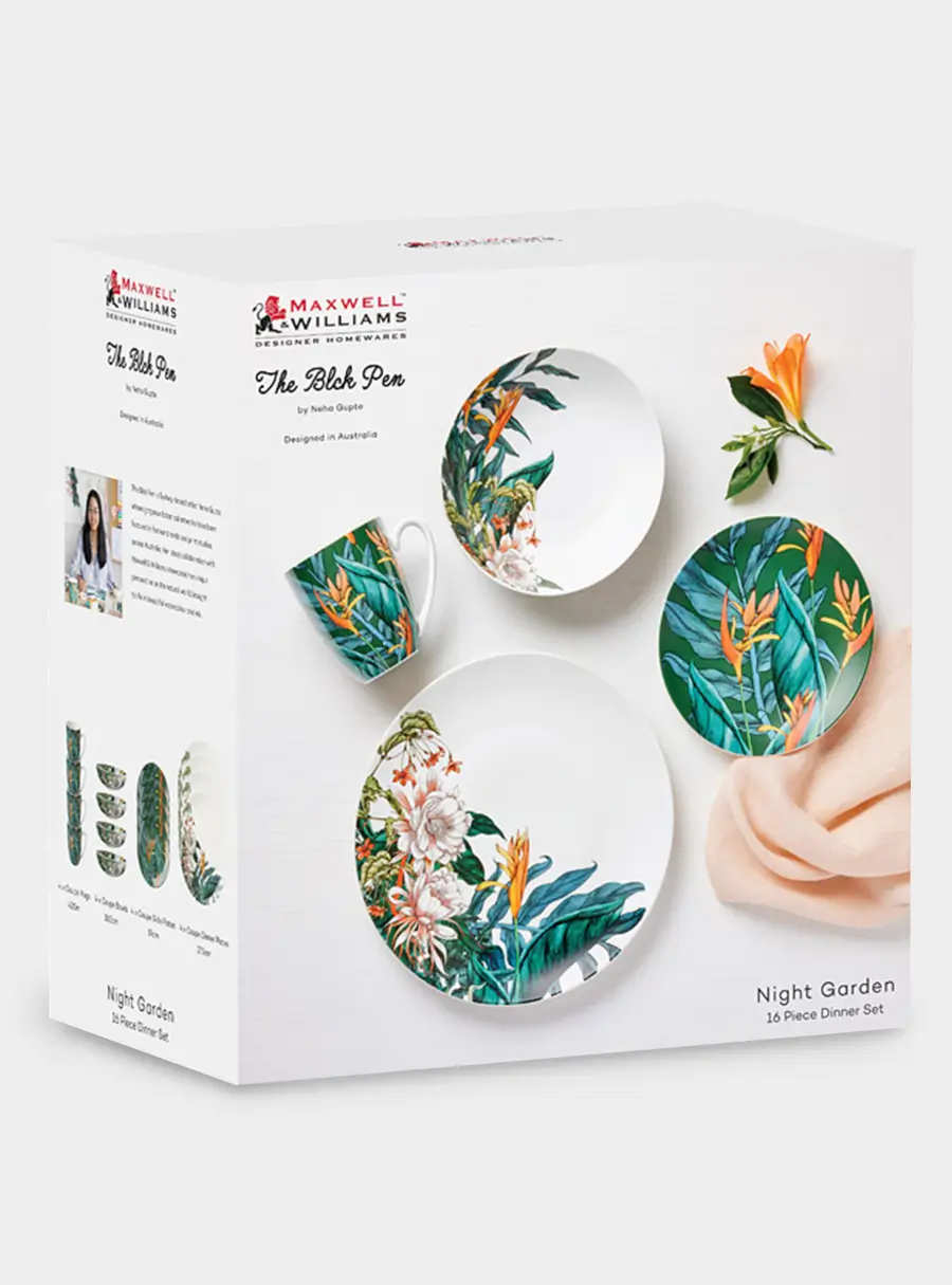 Набор обеденный, 16 пр, Ночной сад, image-7