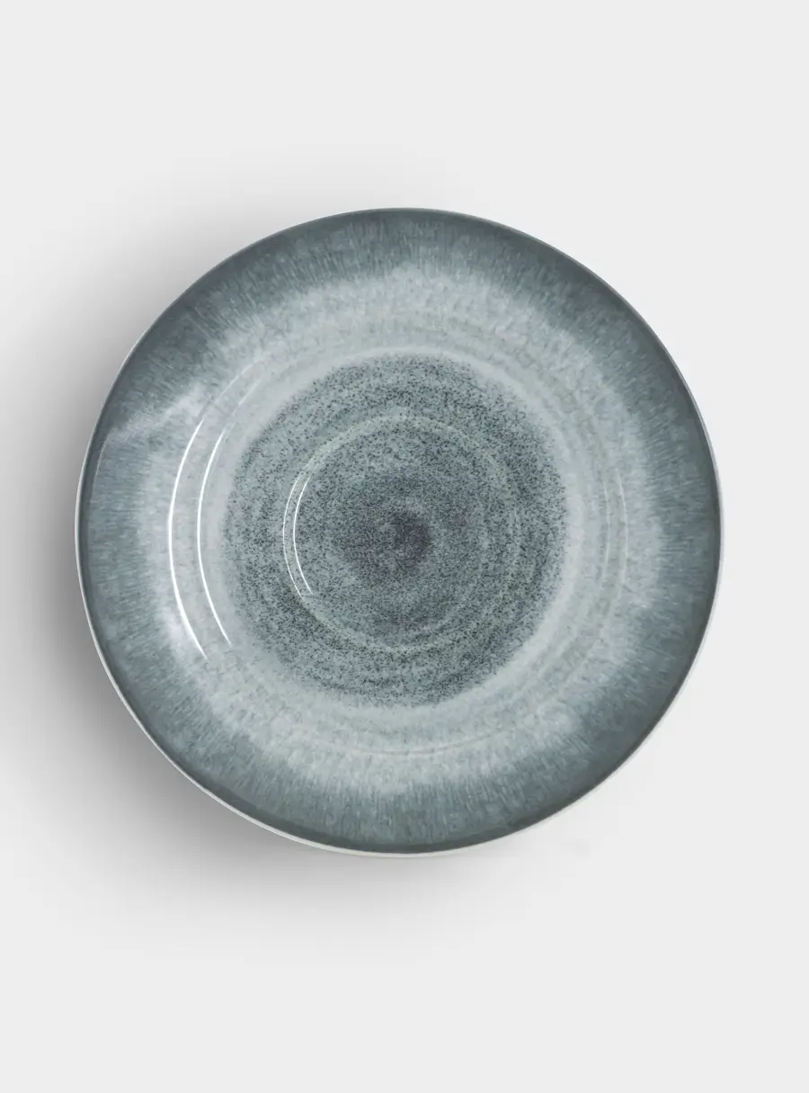 Пара чайная, 1 перс, 2 пр, 220 мл, керамика, серо-голубая, Vulcano ,image-2