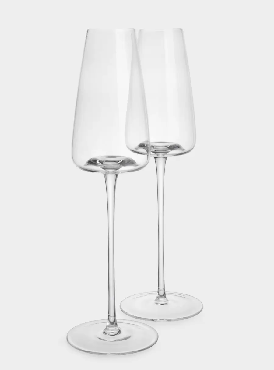 Бокал для шампанского, 270 мл, 2 шт, кристальное стекло, Opera ,image-3