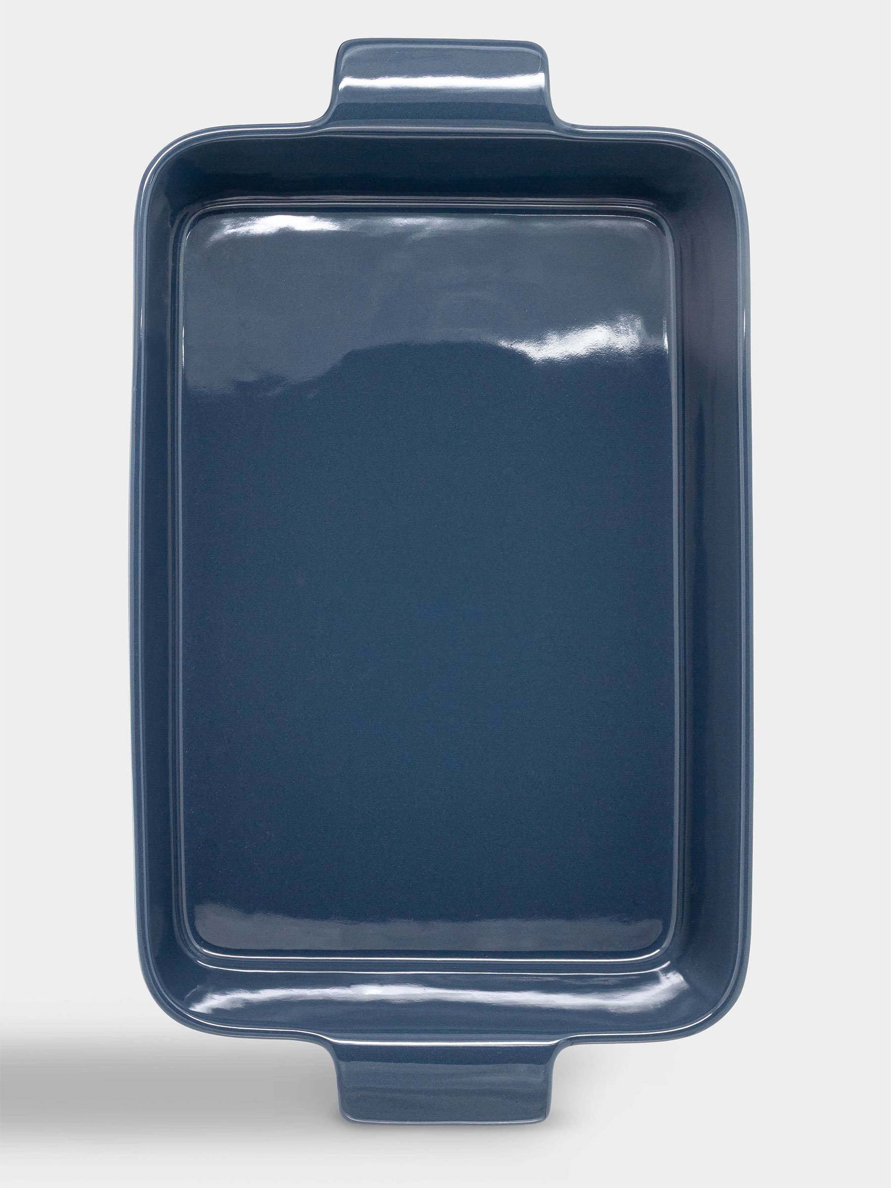 Форма для запекания, 36х24 см, фарфор P, прямоугольная, синяя, Indulgence, image-4