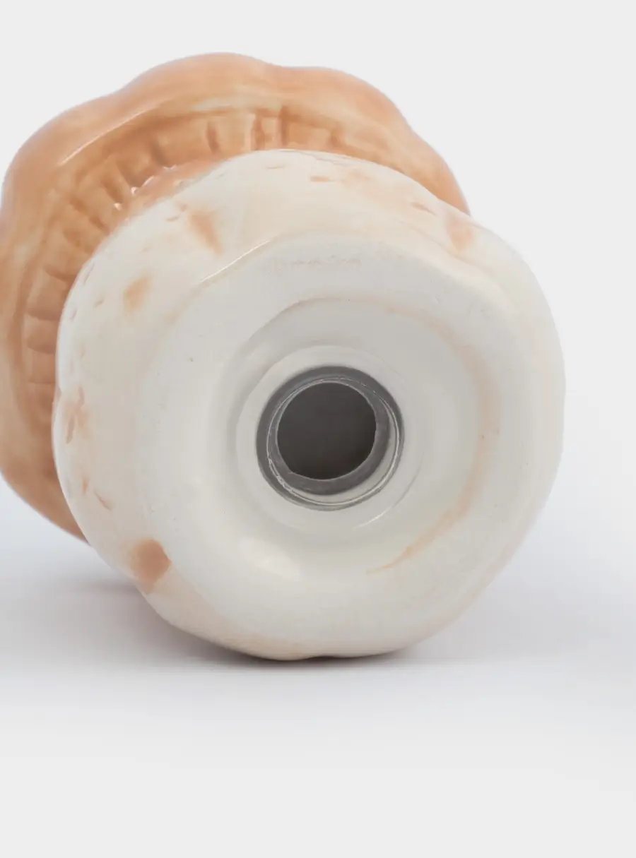 Емкость для соли или перца, 7 см, керамика, молочно-коричневая, Гриб, Autumn forest, image-6