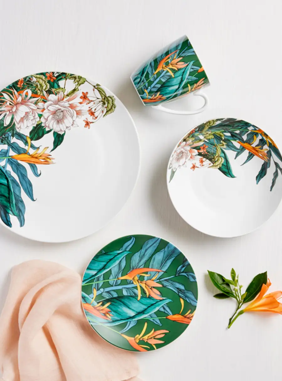 Набор обеденный, 16 пр, Ночной сад, image-8