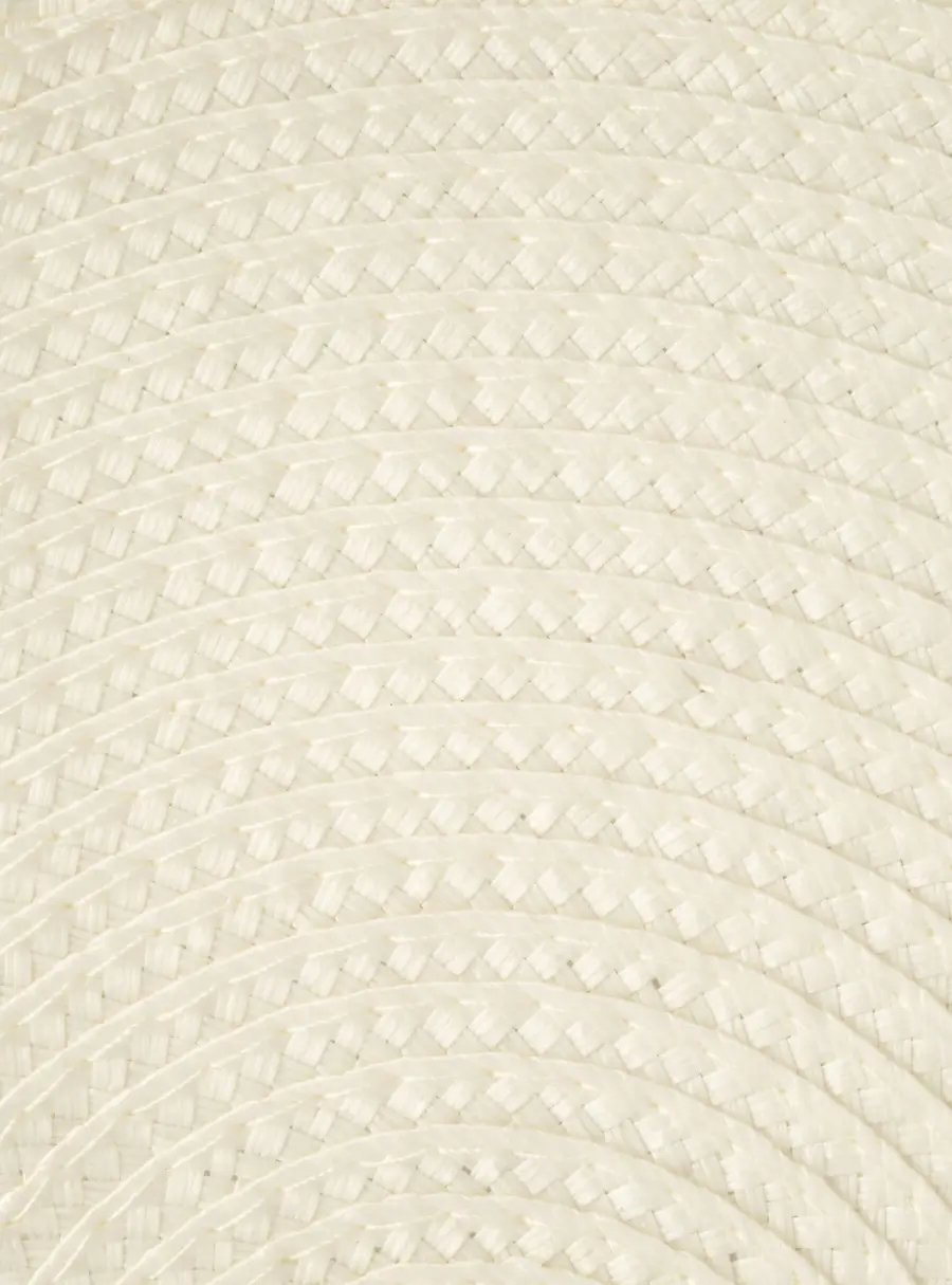 Салфетка под приборы, 38 см, полипропилен, круглая, молочная, Косы, Matera, image-4