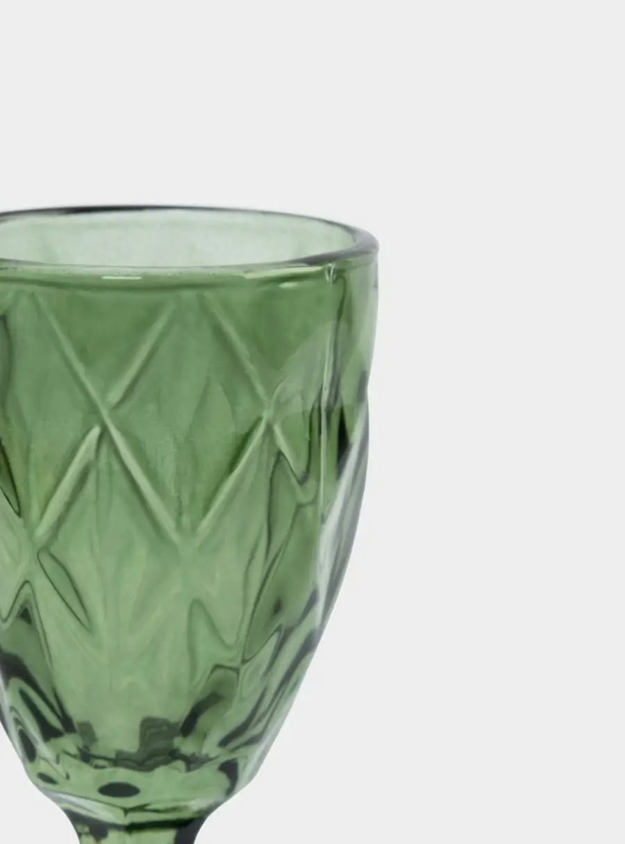 Рюмка, 50 мл, стекло Р, зеленая, Diamond color ,image-3