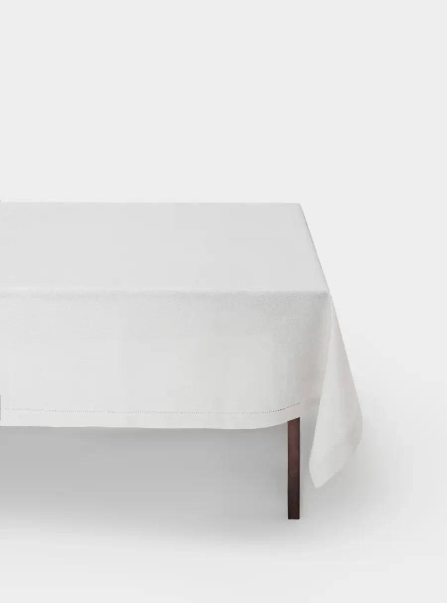 Скатерть, 170х250 см, полиэстер, серая, Cord ,image-0