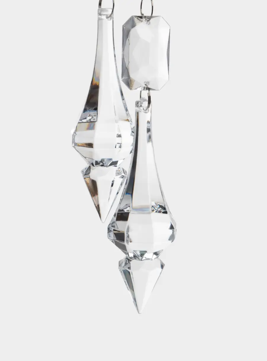 Игрушка елочная, 44 см, акрил, Бусы с кристаллами, Event ,image-1