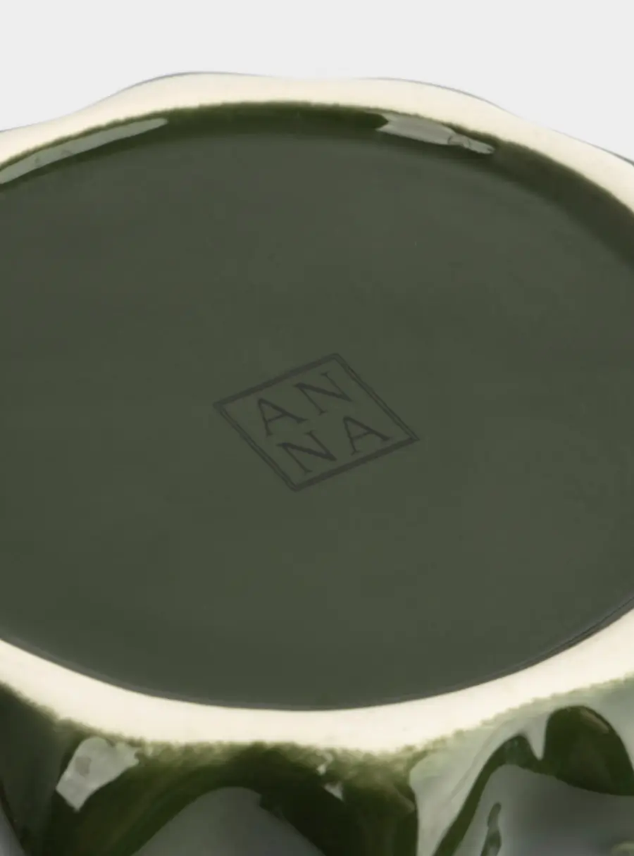 Кружка, 4 шт, фарфор P, зеленая, Елка, Fir, image-5