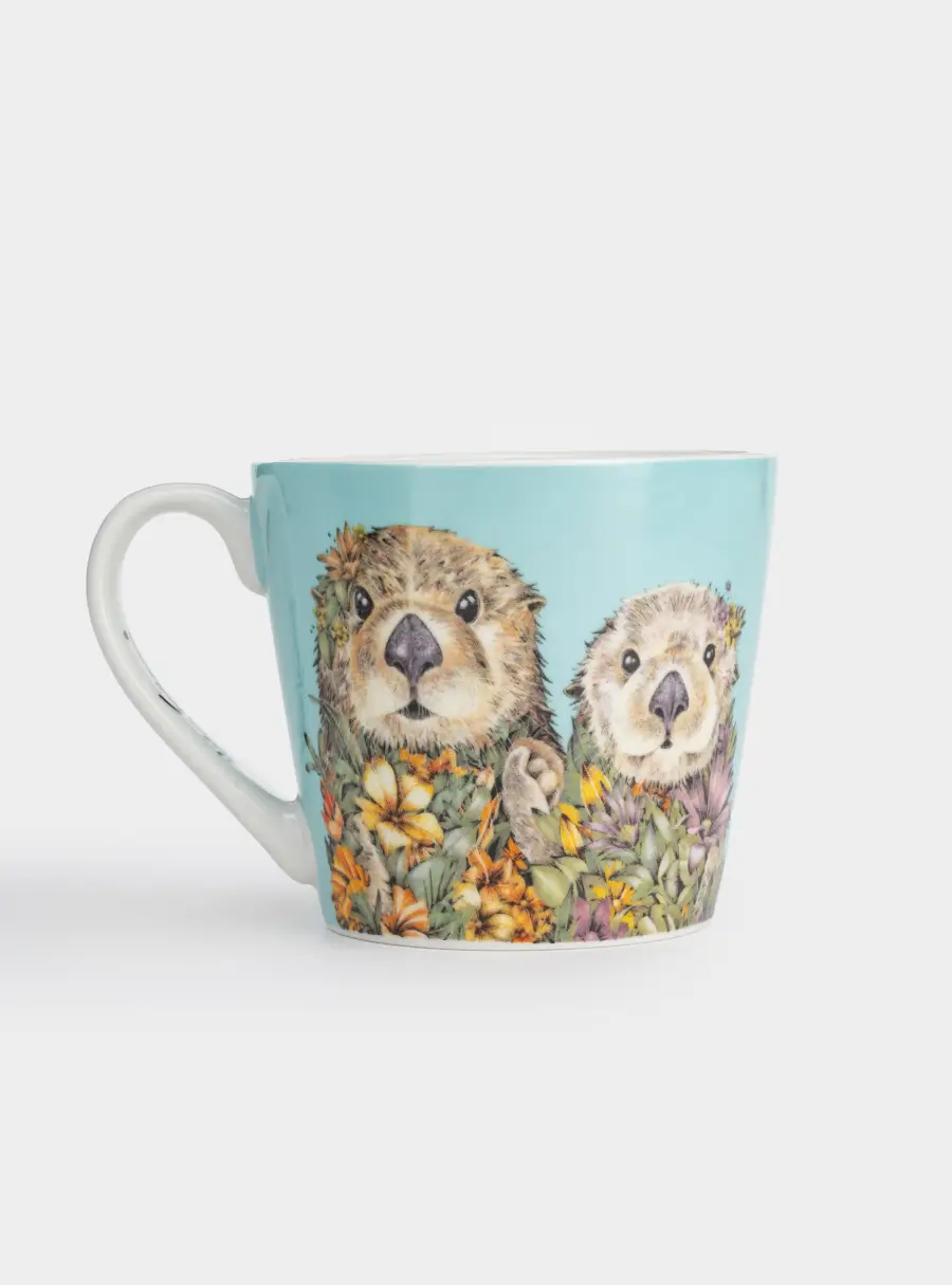 Кружка, 370 мл, Живая планета, бобры ,image-1