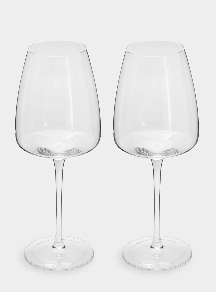 Бокал для белого вина, 500 мл, 2 шт, стекло, Melody