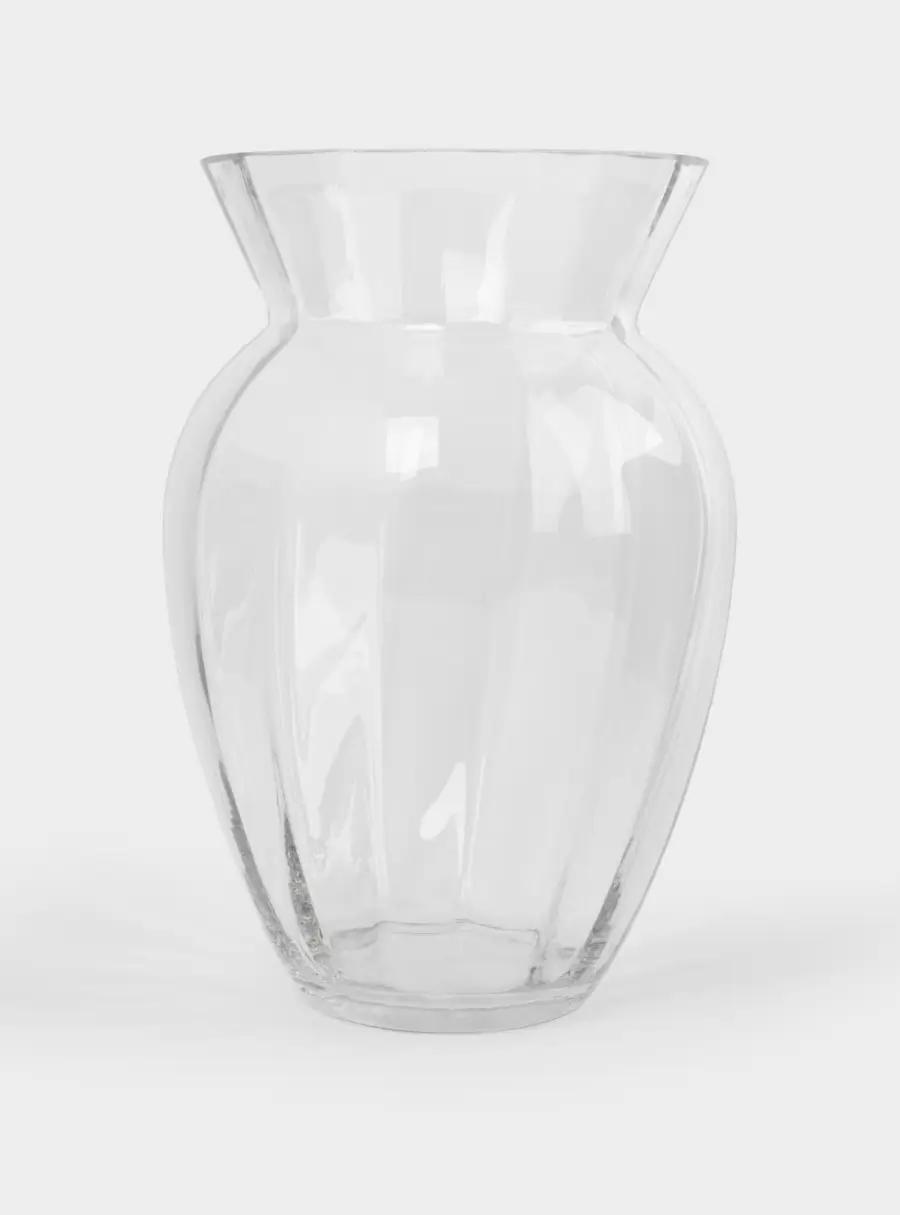 Ваза для цветов, 25 см, стекло, Grand