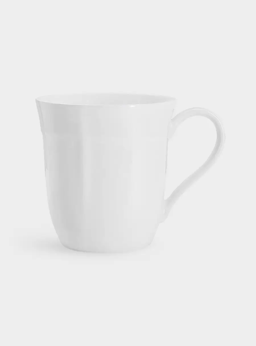 Кружка, 400 мл, фарфор F, белая, Lotus white