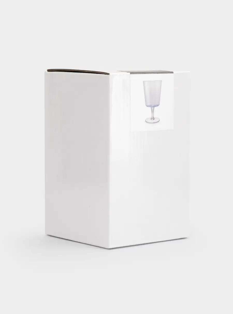 Бокал-кубок для вина, 320 мл, стекло, голубой, Soul ,image-3