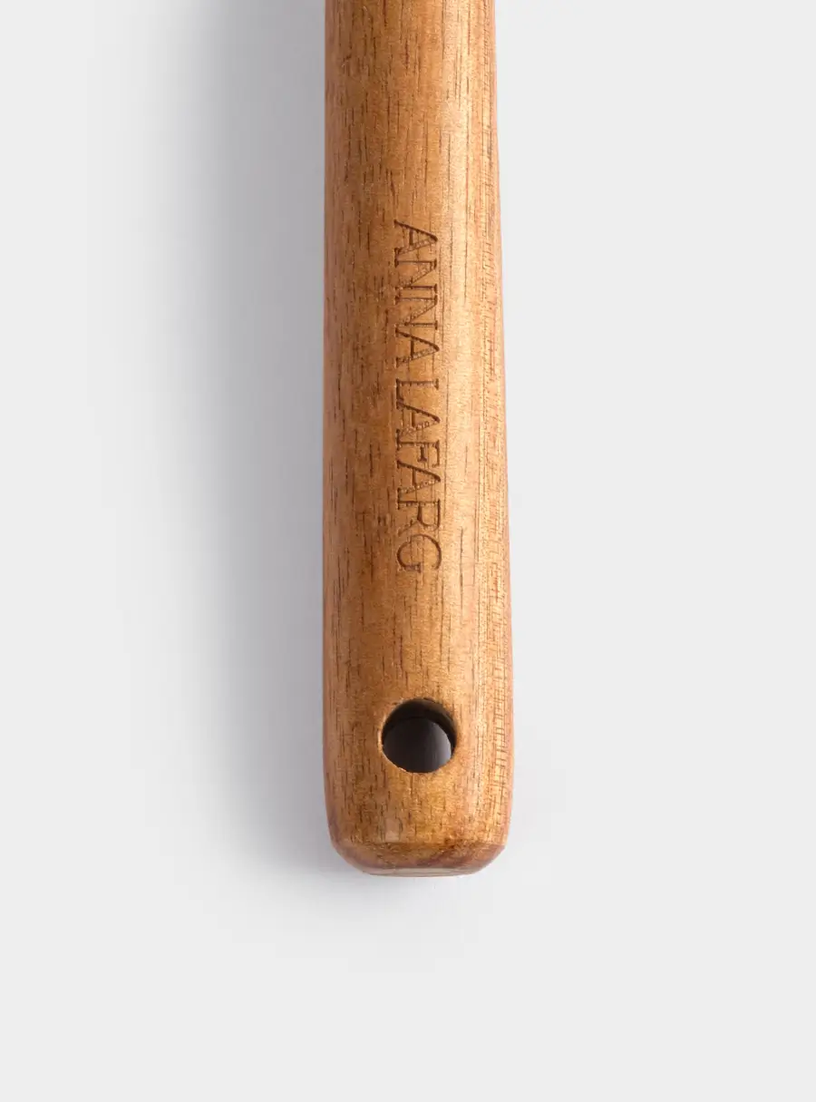 Половник, 31 см, силикон/дерево, молочный, Wenge ,image-3