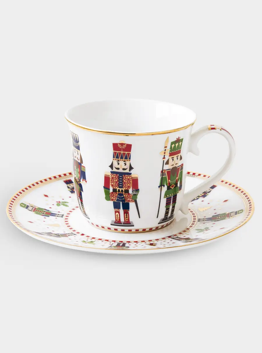 Чашка с блюдцем, 200 мл, Щелкунчик ,image-0