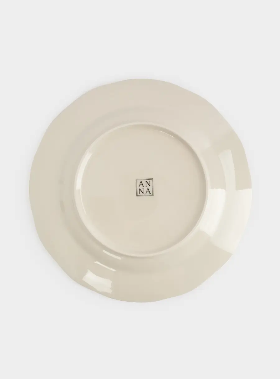 Тарелка закусочная, 21 см, фарфор P, молочная, Rustic, image-5