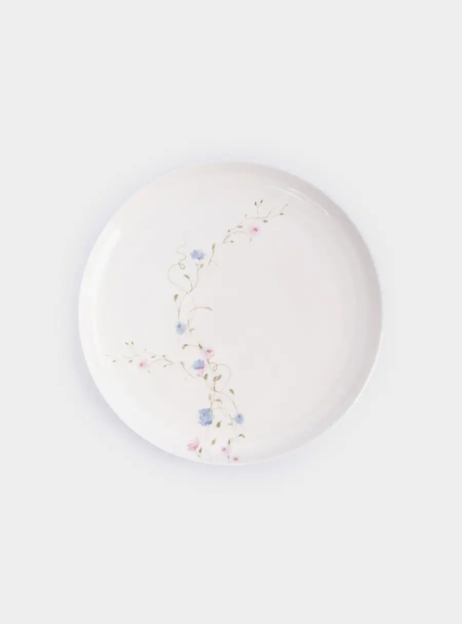 Сервиз обеденный, 6 перс, 18 пр, фарфор F, белый, Цветы, Gentle garden, image-3