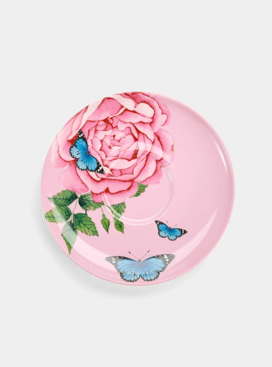 Пара чайная, 400 мл, фарфор P, Розы, image-5