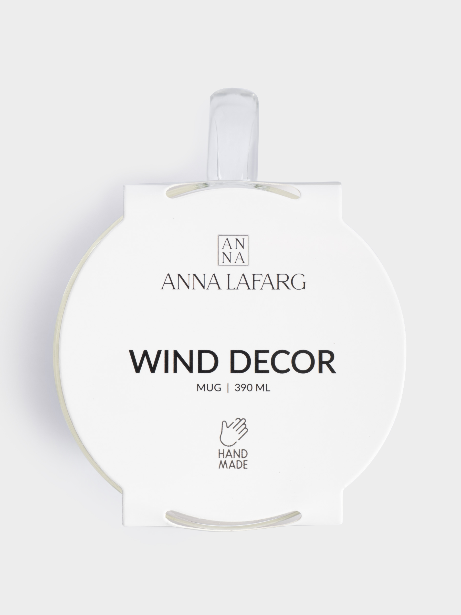 Кружка, 390 мл, стекло Б, Елка, Wind-decor, image-5