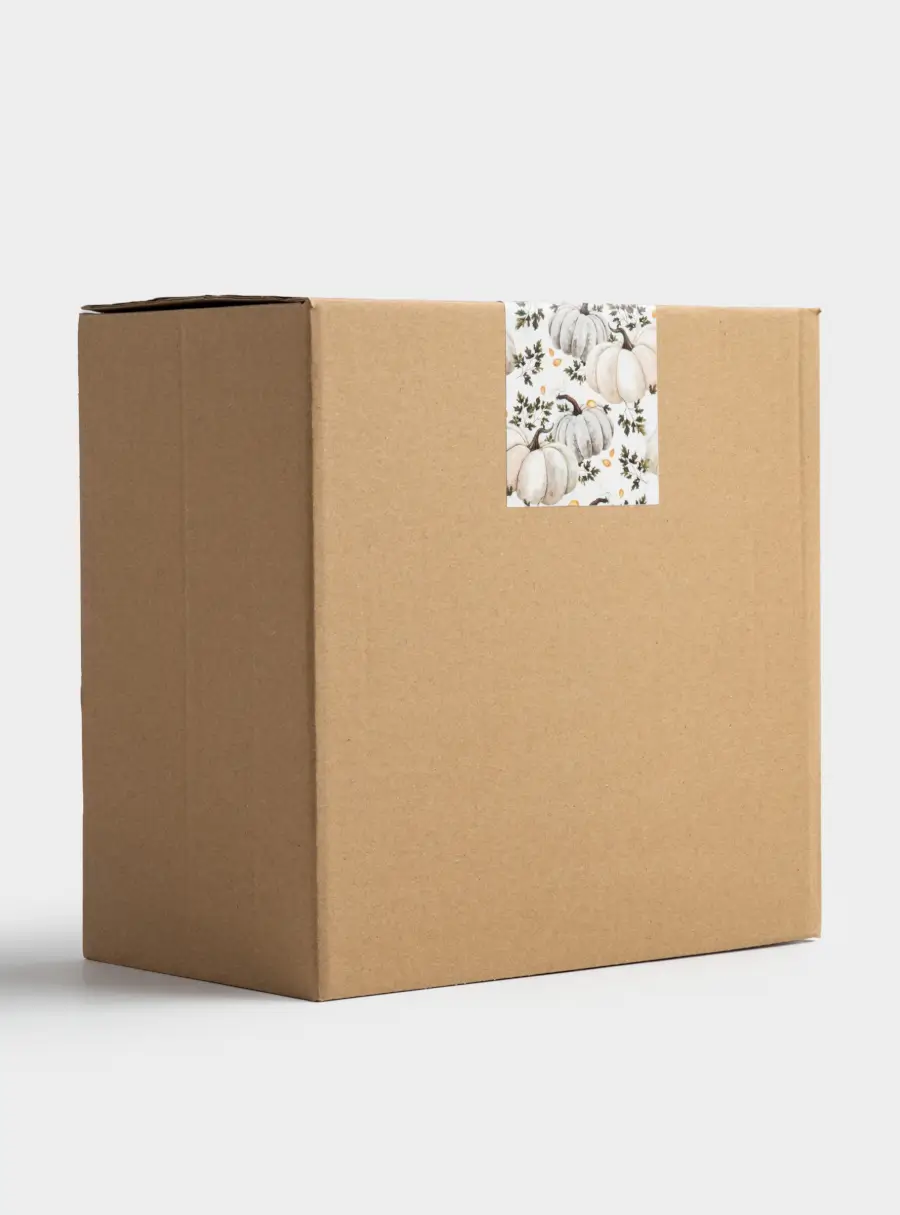 Емкость для хранения, 18х16 см, 1,3 л, керамика D, белая, в крапинку, Тыква, Light pumpkin, image-4