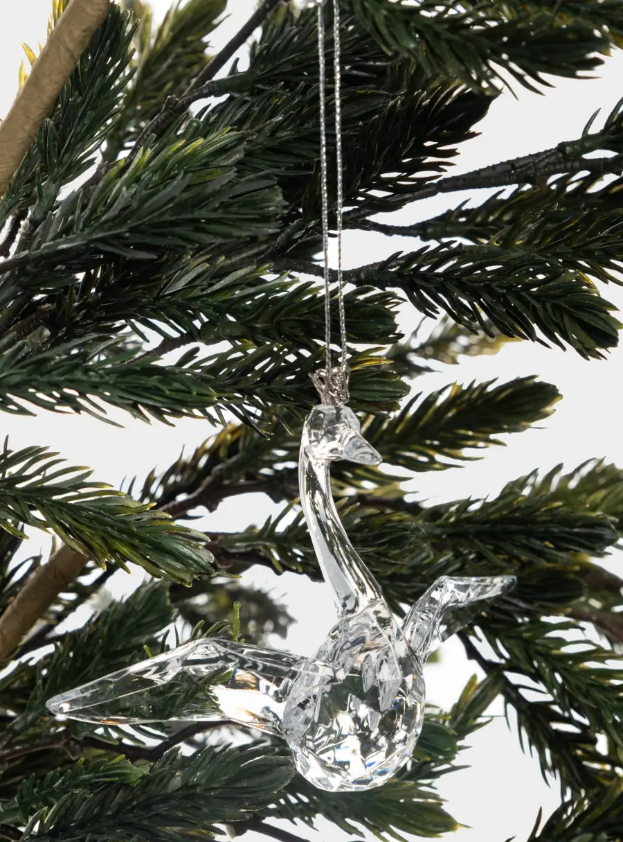Игрушка елочная, 11х9 см, акрил, Хрустальный лебедь, Event ,image-3