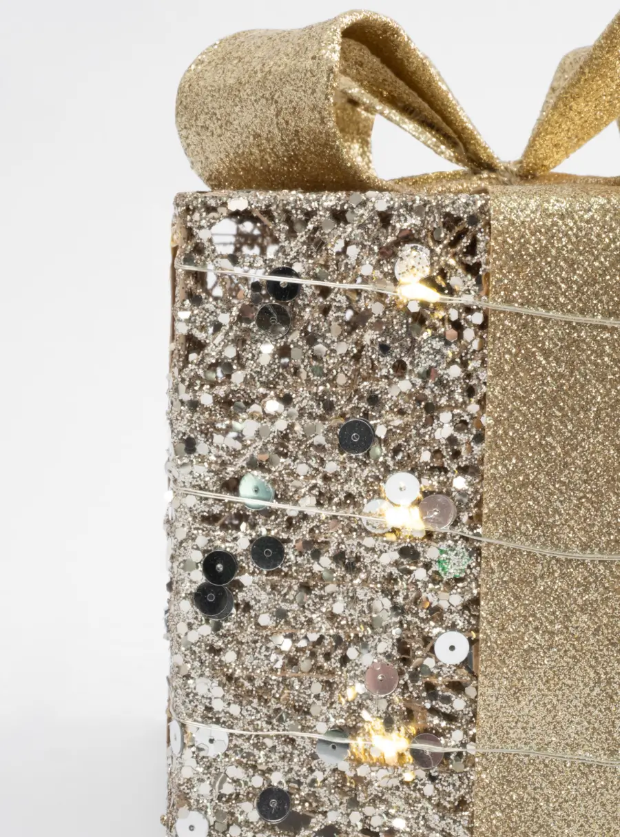 Статуэтка с подсветкой, 15 см, полиэстер/металл, шампань, Подарок, Celebration ,image-3