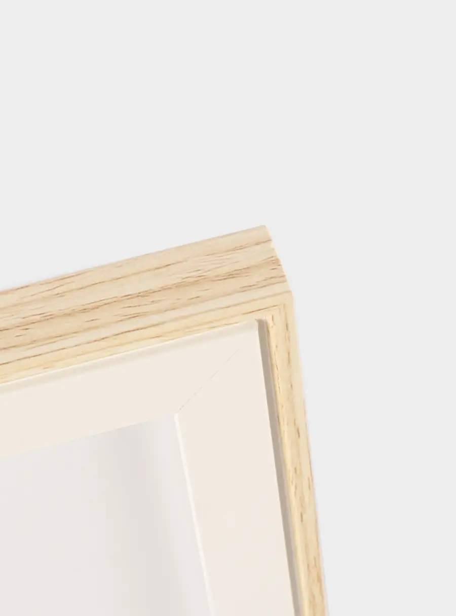 Фоторамка, 17х22 см, МДФ/стекло, бежевая, Deco, image-1