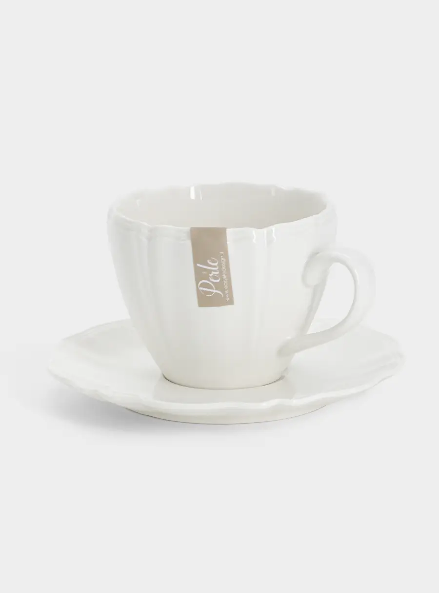 Чашка с блюдцем, 280 мл, Perle, image-6