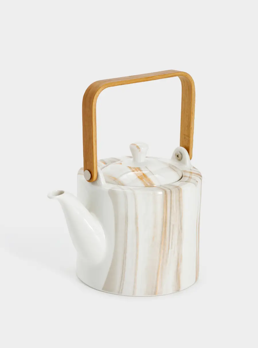 Чайник заварочный, 0,8 л, фарфор P, The Royal Marble ,image-1