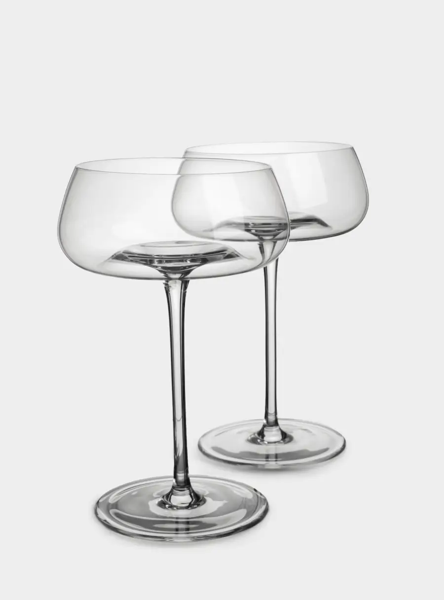 Бокал-креманка для шампанского, 270 мл, 2 шт, кристальное стекло, Opera ,image-3