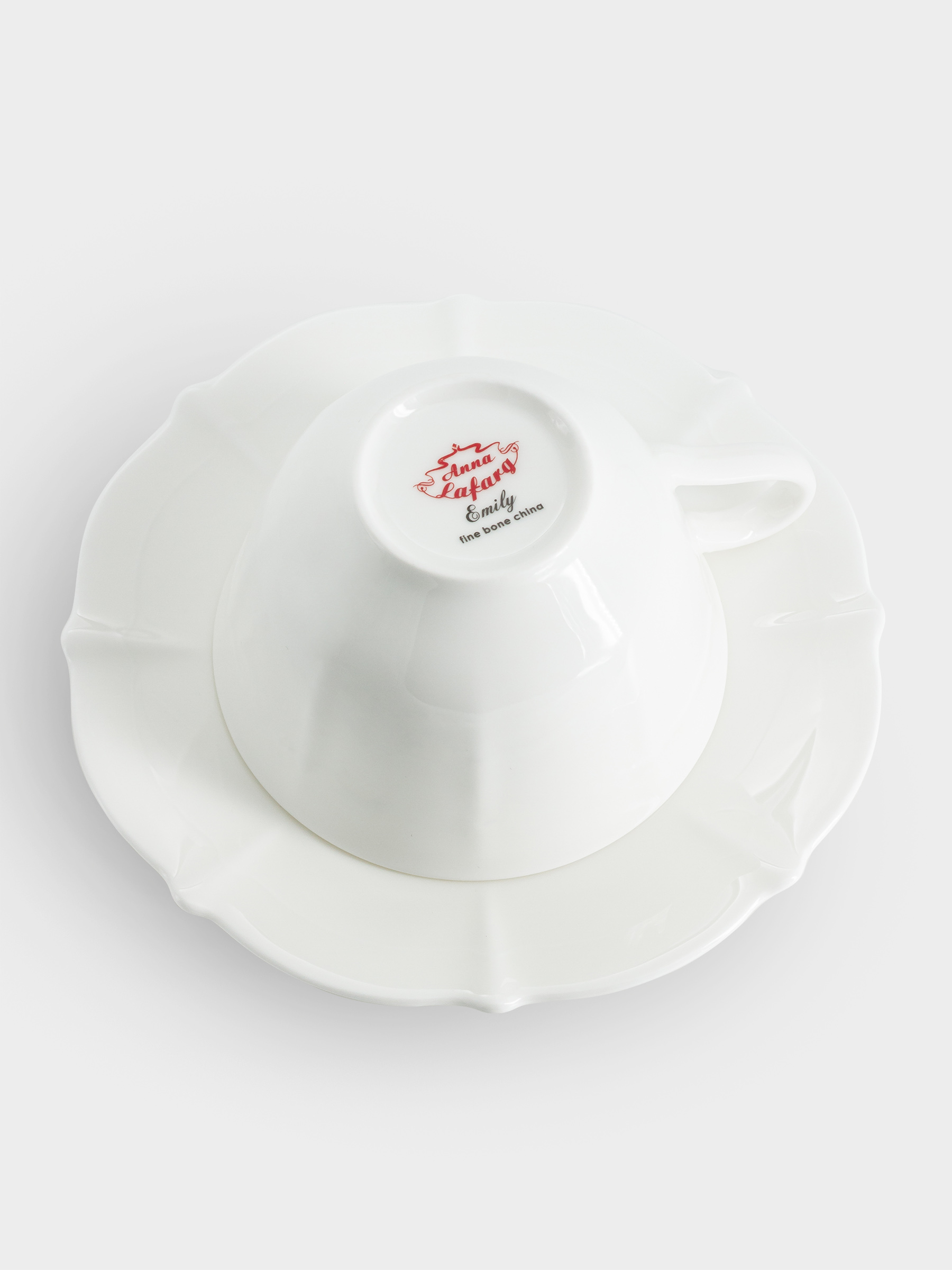 Пара чайная, 1 перс, 2 пр, 250 мл, фарфор F, белая, Lotus white, image-3