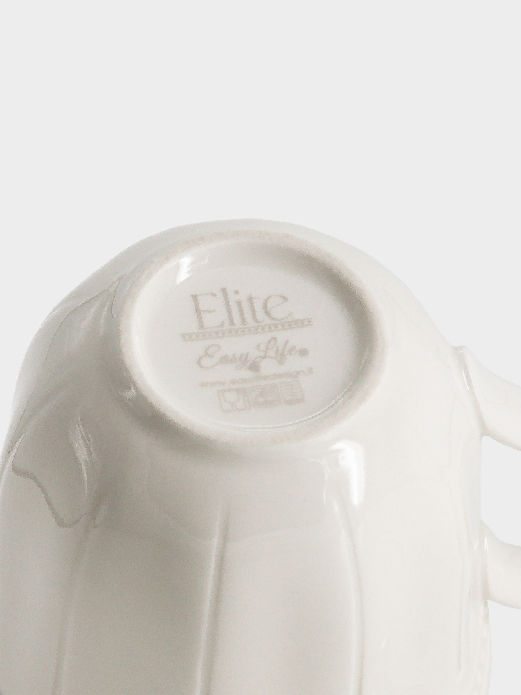 Кружка, 350 мл, белая, Elite, image-3