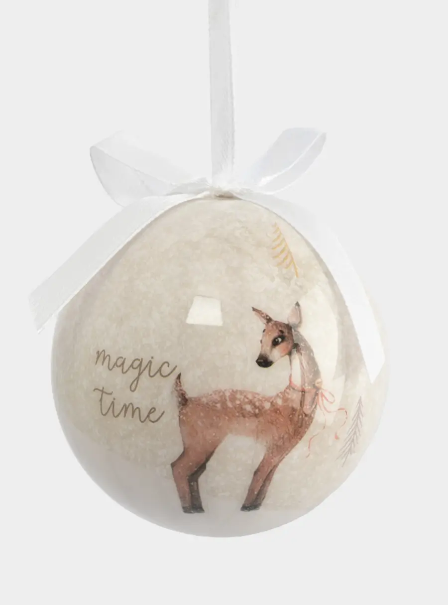 Игрушка елочная, 7 см, пенопласт, шар, Magic time, New year ,image-0