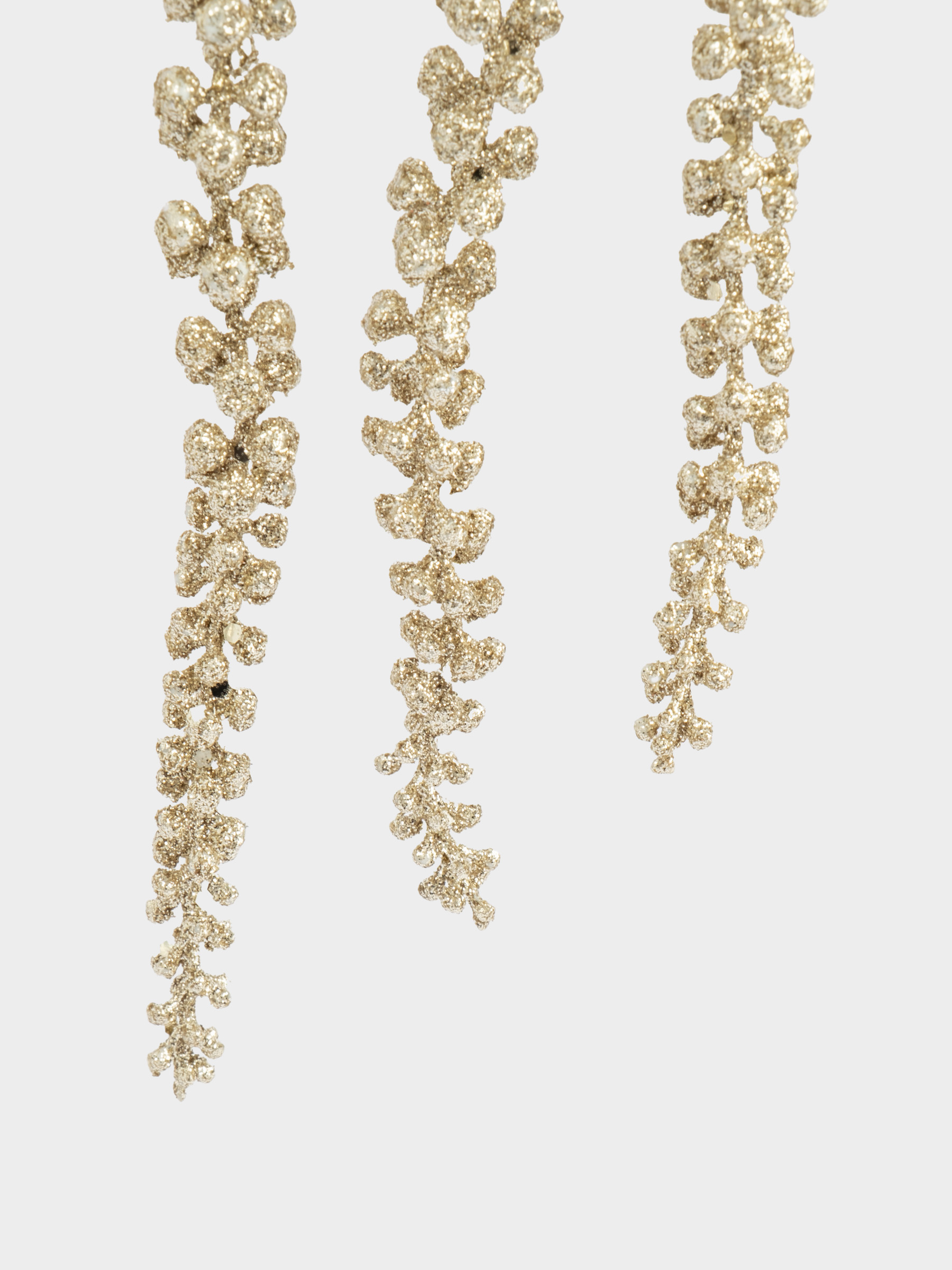 Ветка декоративная, 55 см, пластик/металл, Амарант, Interior gold, image-1