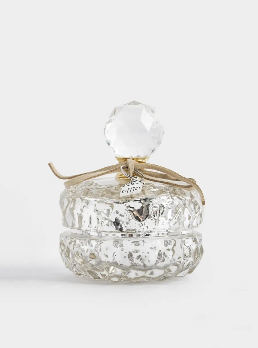 Емкость для хранения, 7х9 см, 50 мл, с подвеской, стекло Р, шампань, Дом, Townlet ,image-0