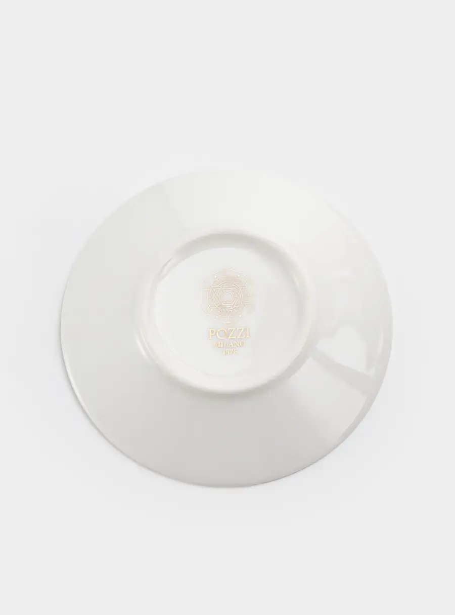 Пара чайная, 1 перс, 2 пр, 220 мл, фарфор N, белая, с золотистым орнаментом, Golden, image-6