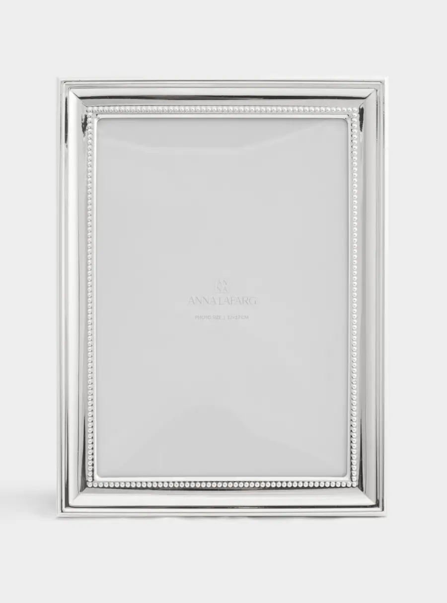 Фоторамка, 15х20 см, пластик/стекло, серебристая, Base ,image-2