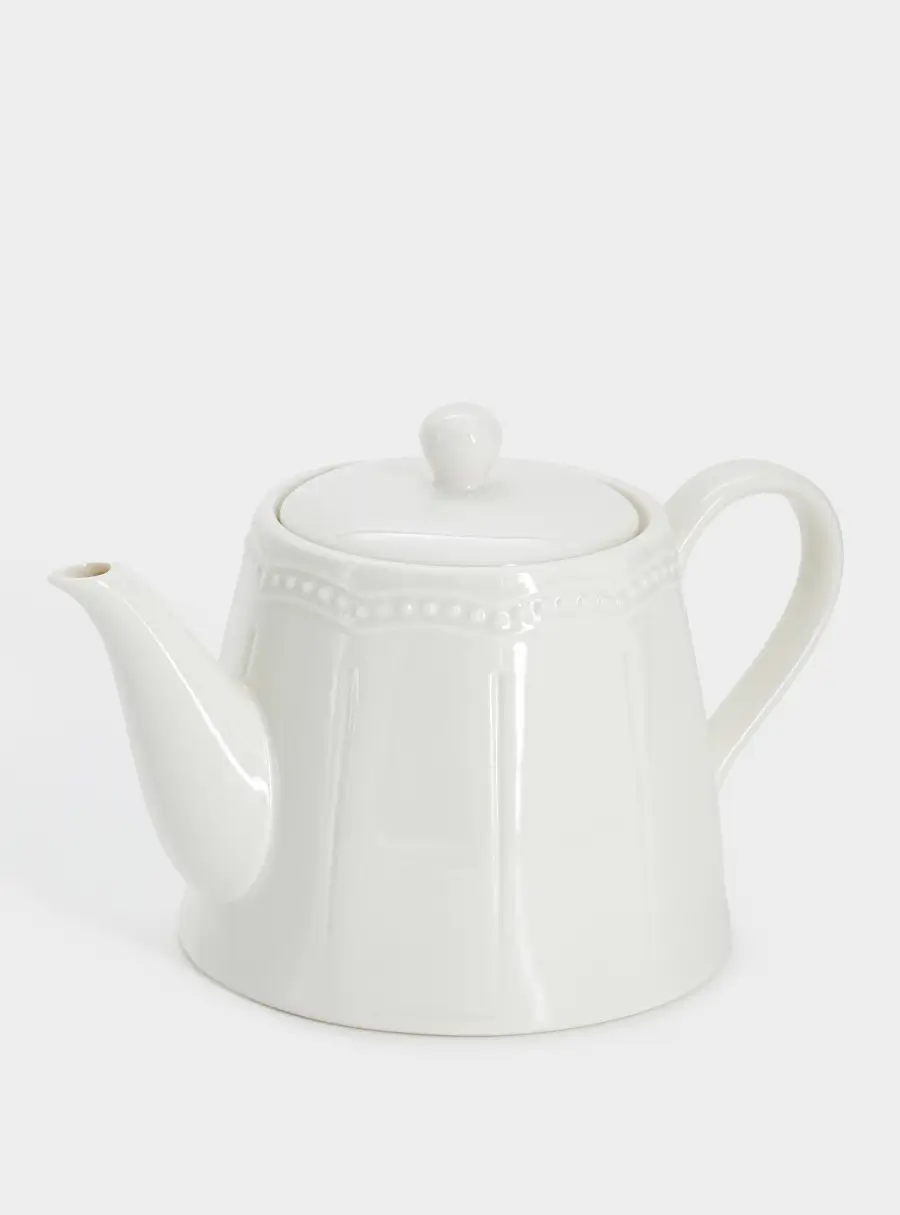 Чайник, 0.85 л, белый, Elite ,image-1
