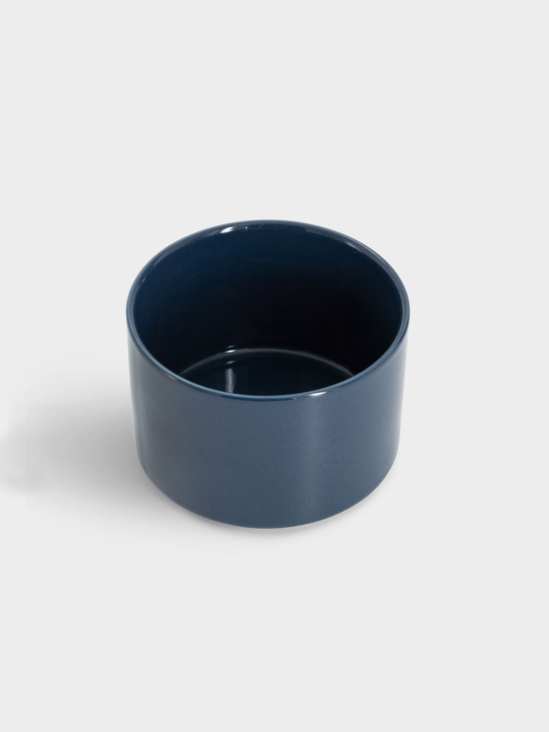 Форма для запекания, 10 см, 355 мл, фарфор P, круглая, синяя, Indulgence, image-1