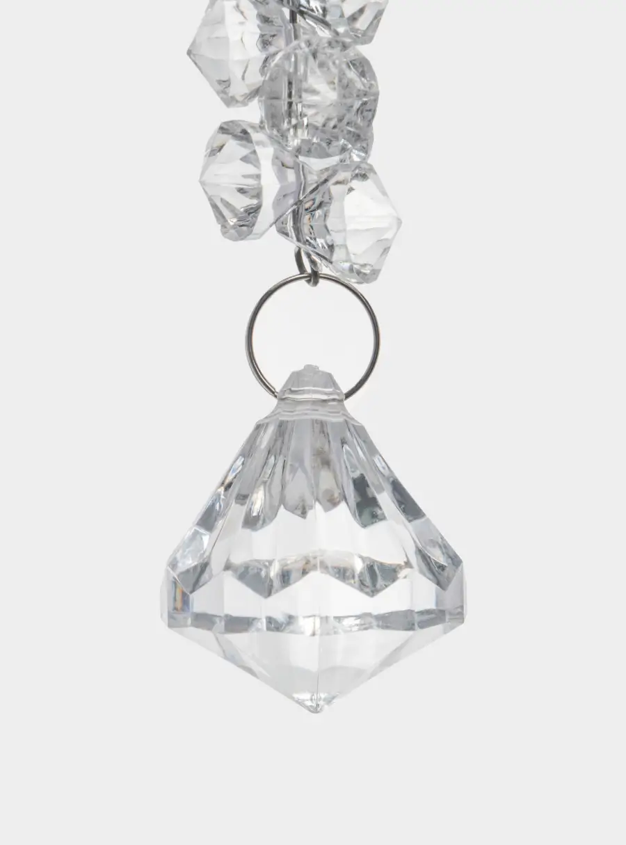 Игрушка елочная, 14 см, стекло, Хрустальная подвеска, Event, image-1