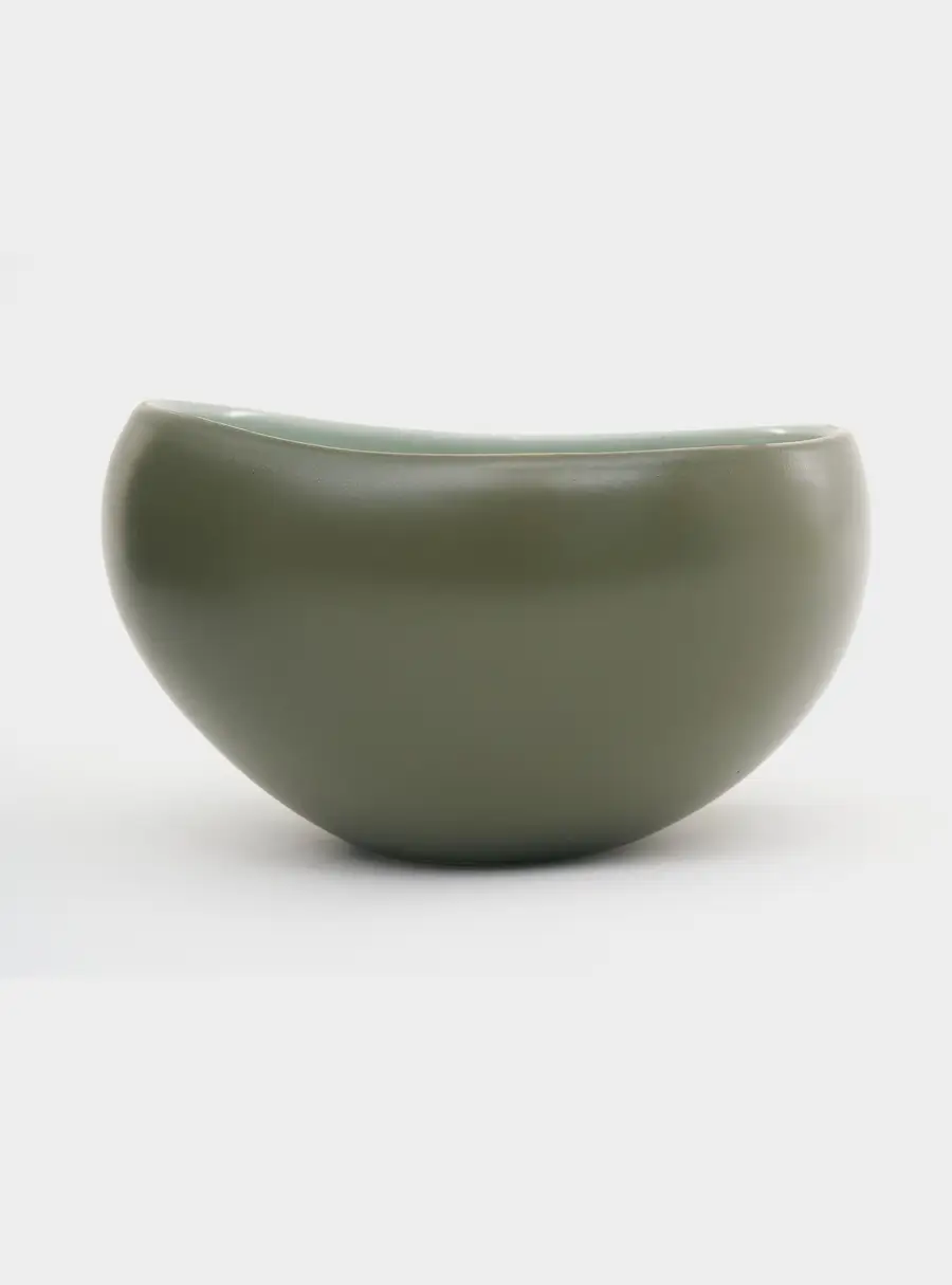 Салатник, 12 см, 0.4 л, зелёный, Organica ,image-2