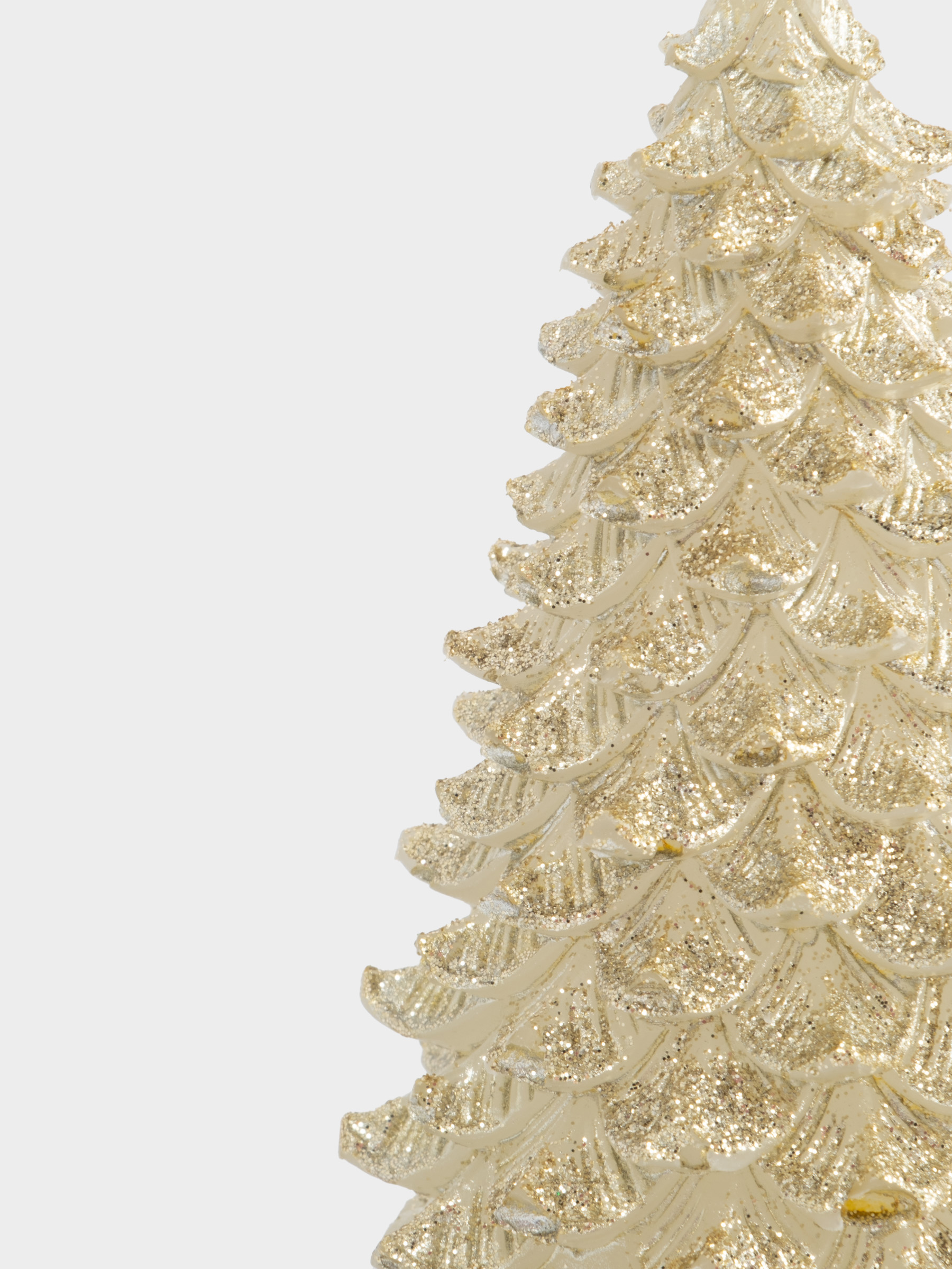 Свеча, 12 см, шампань, Елка, New year, image-1