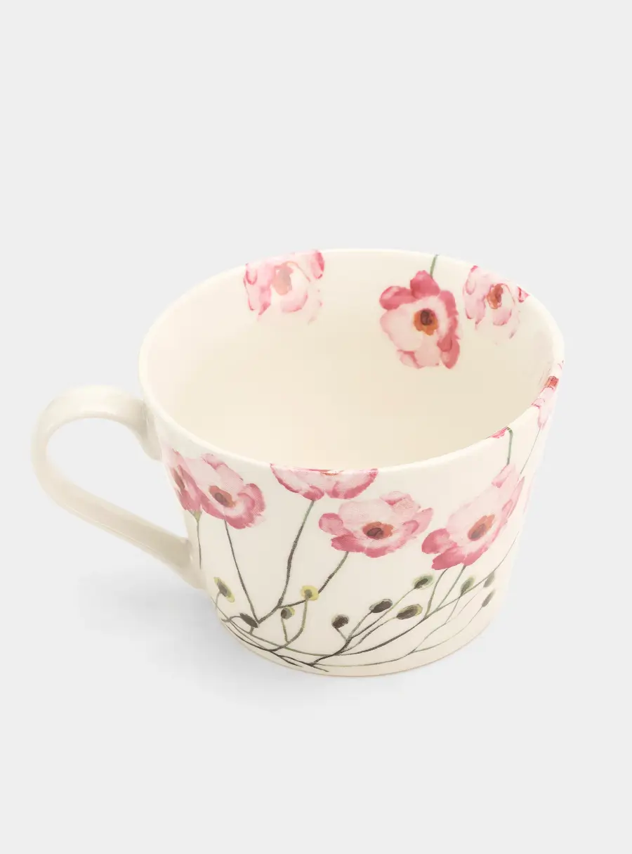 Кружка, 480 мл, фарфор N, белая, Лютик, Magic flowers ,image-3