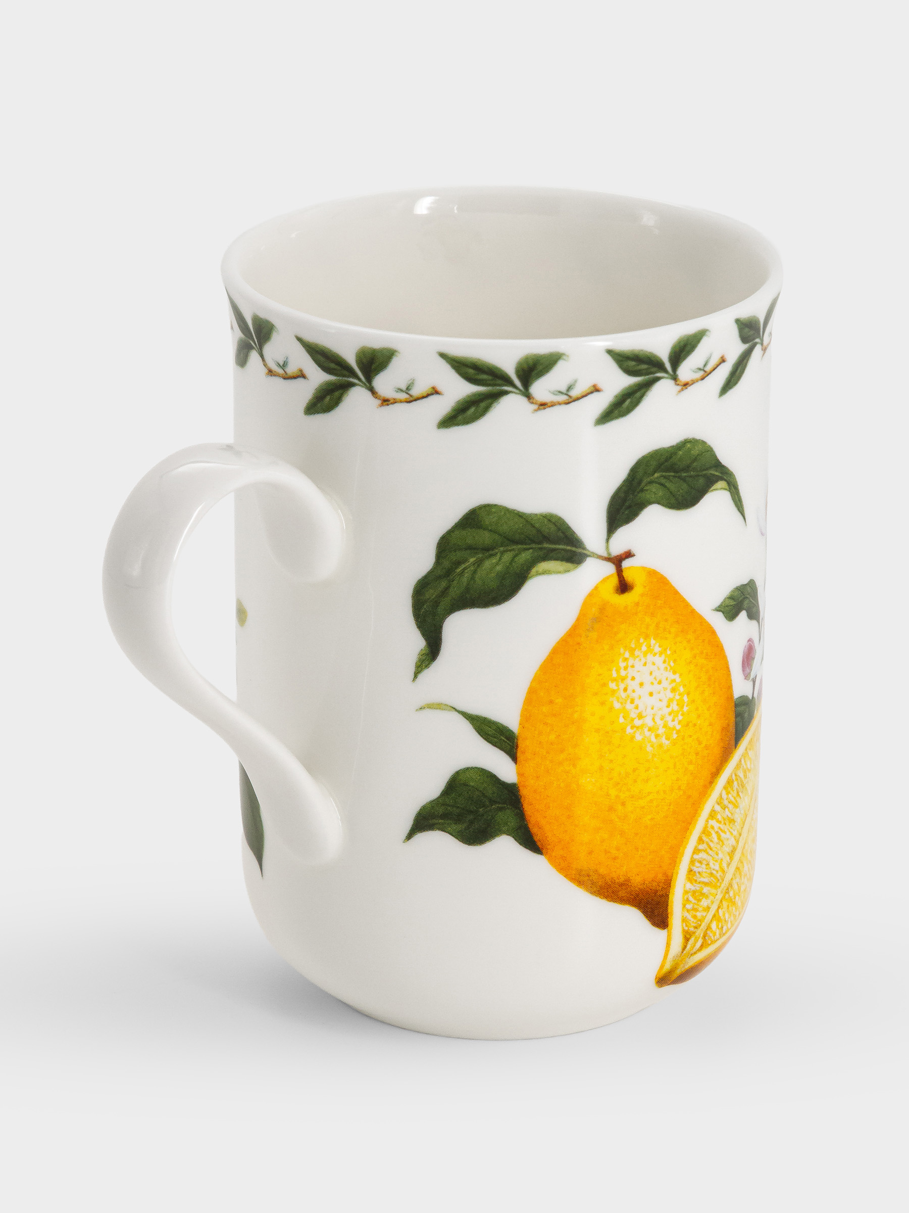 Кружка, 300 мл, фарфор F, белая, Лимон, Orchard Fruits, image-2
