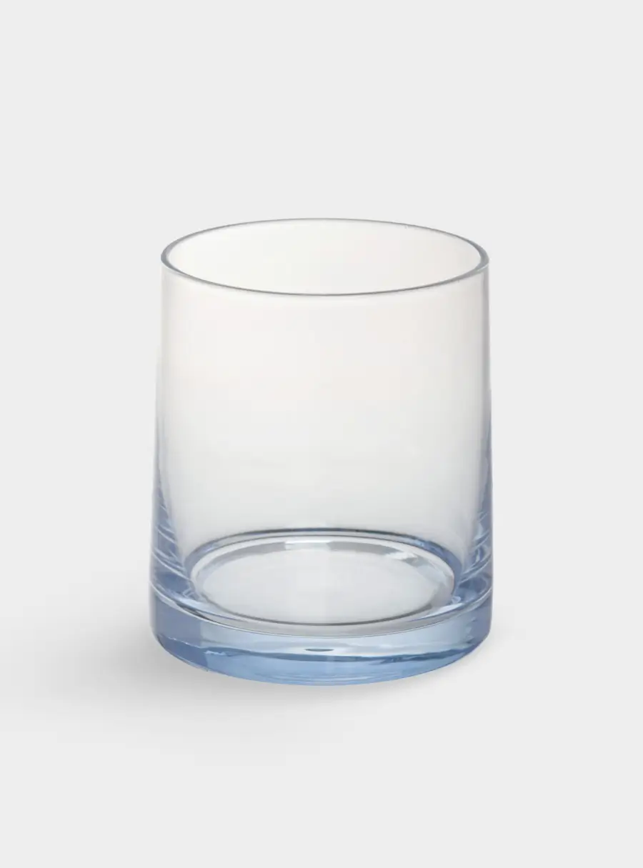 Стакан, 9 см, 320 мл, стекло, голубой, Soul ,image-2