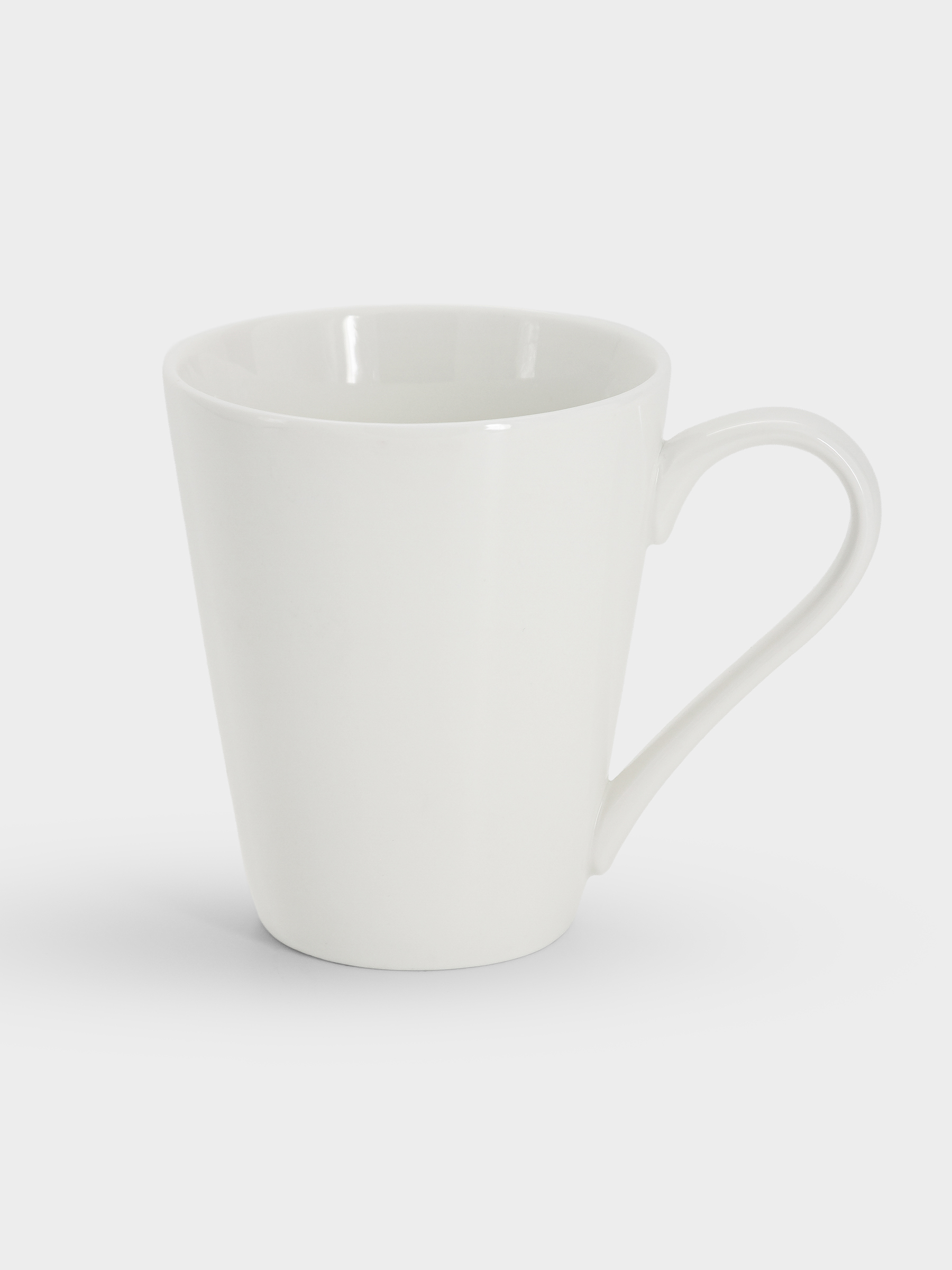 Кружка, 300 мл, фарфор P, белая, White Basics, image-0