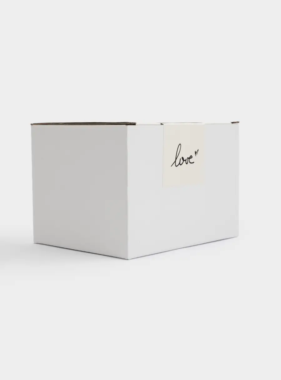 Кружка, 400 мл, керамика, молочная, Сердца, Empathy, image-4