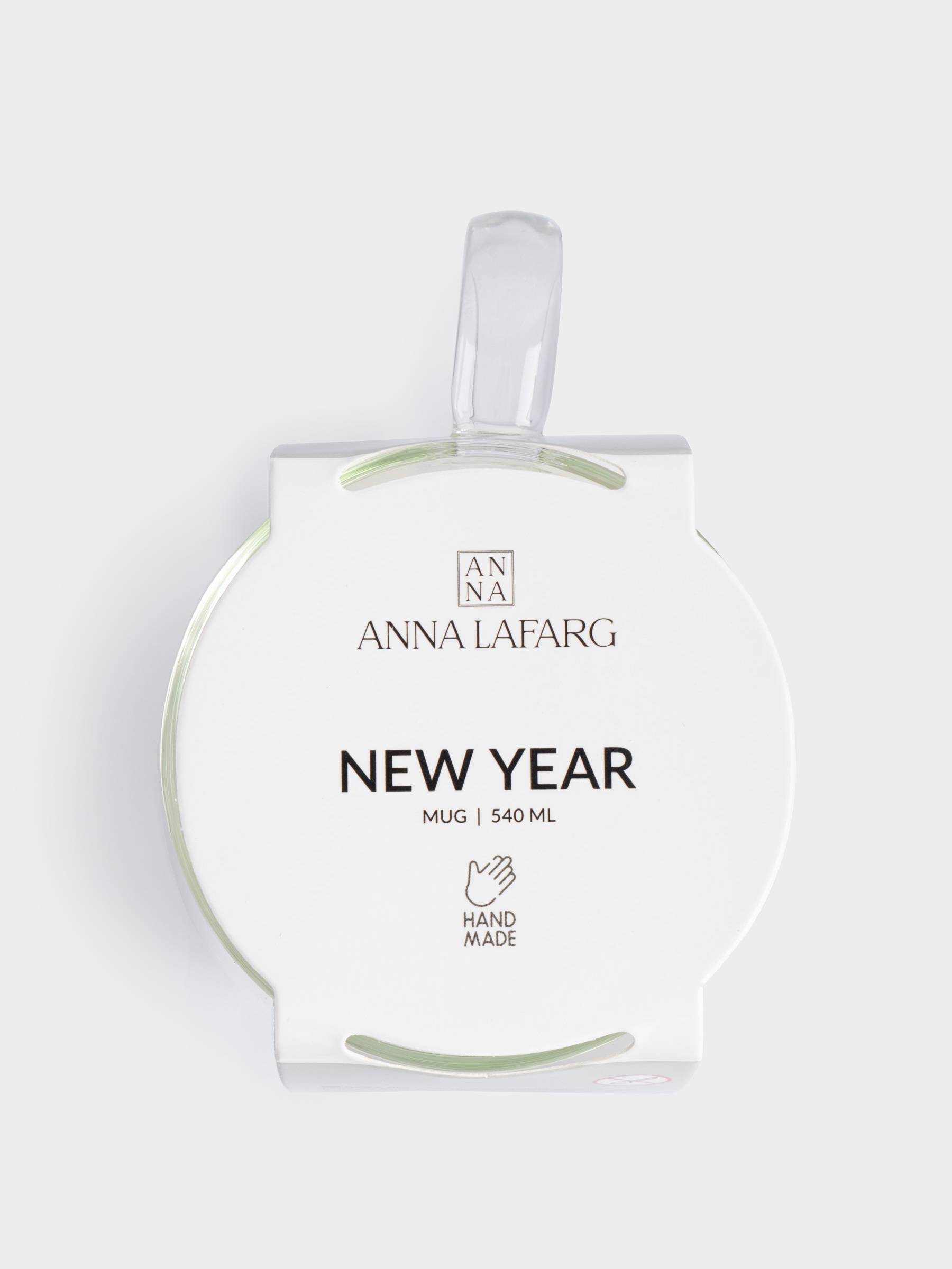 Кружка, 540 мл, стекло Б, Елка, New year, image-5